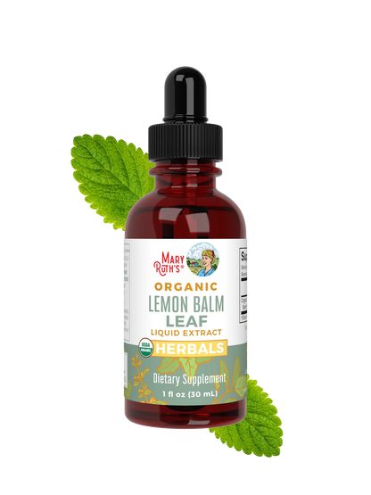 Organic Lemon Balm Leaf Liquid Drops