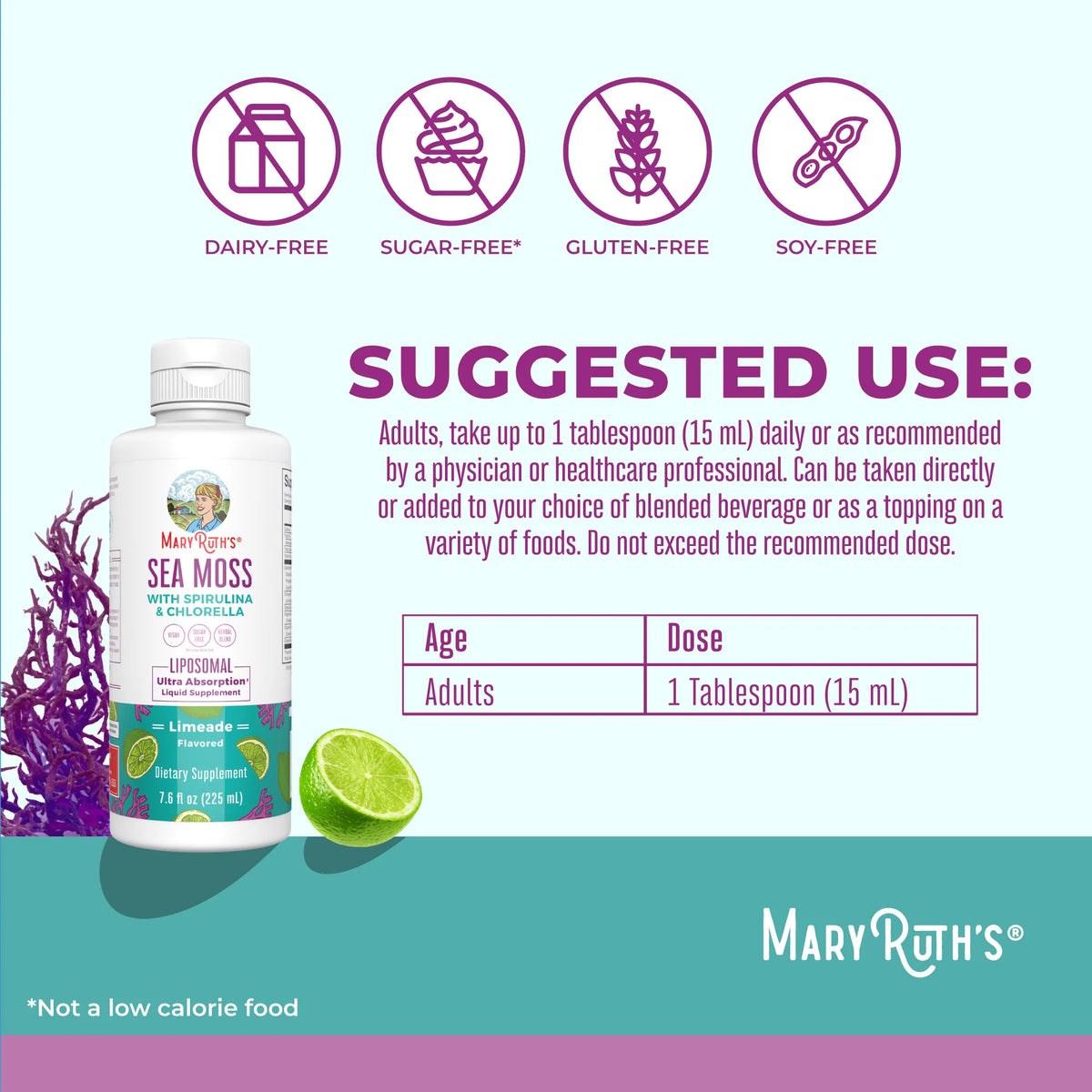 Sea Moss with Spirulina and Chlorella Liposomal