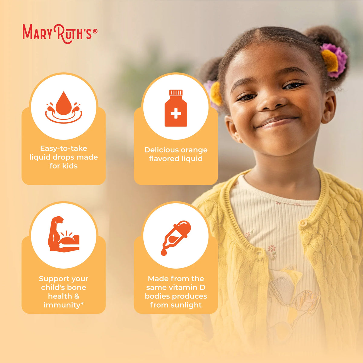 Organic Kids Vitamin D3 Liquid Drops