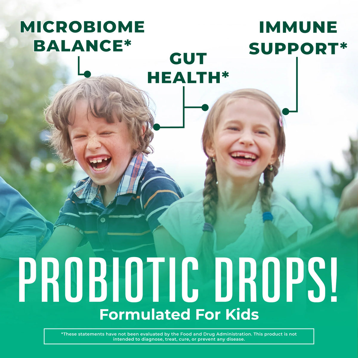 Organic Kids Precision Probiotic Digestive Liquid Drops