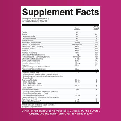 Prenatal & Postnatal Multivitamin Liposomal