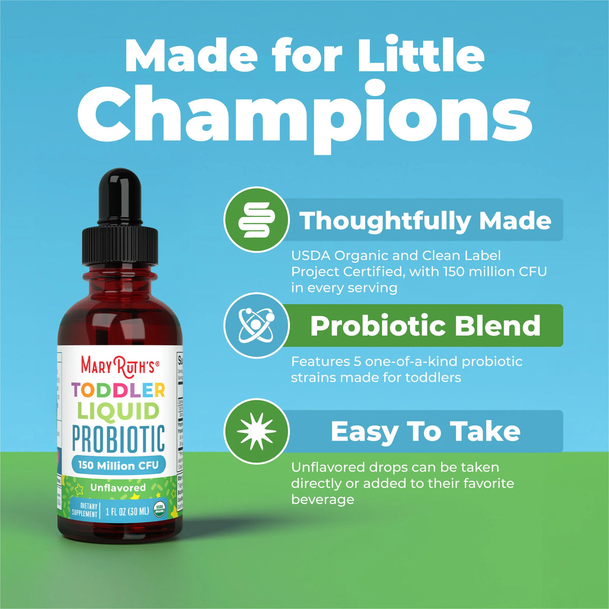 Organic Toddler Liquid Probiotic