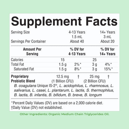 Organic Liquid Probiotic