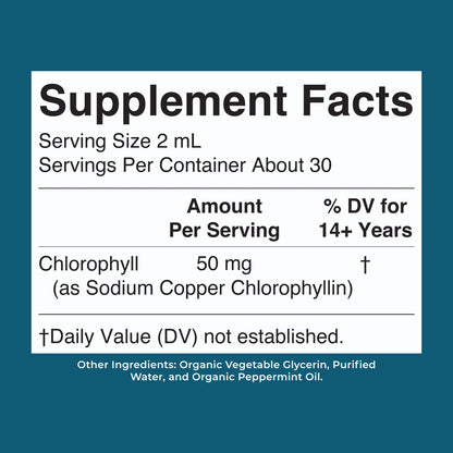 Vegan Liquid Chlorophyll Drops