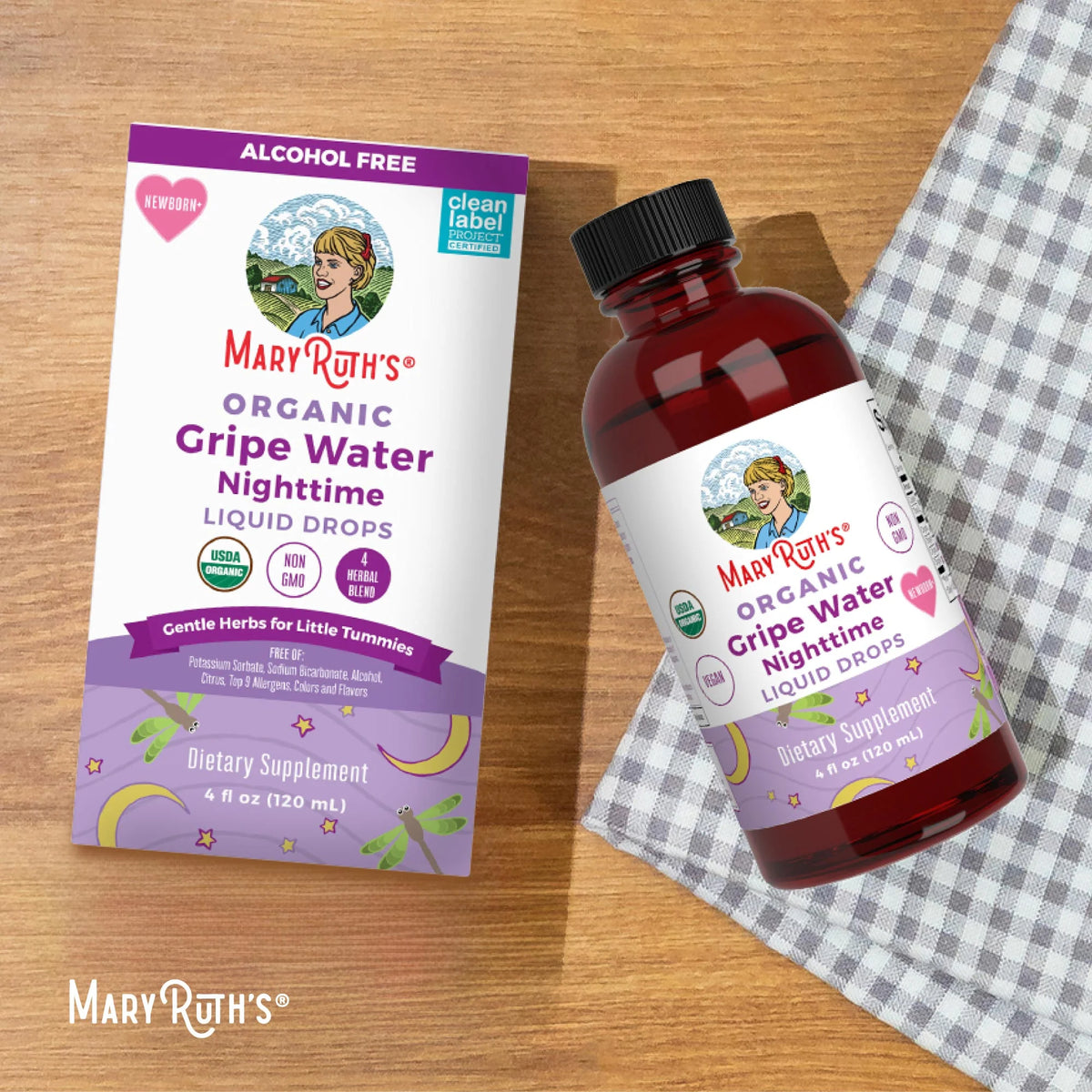 Organic Gripe Water Nighttime Liquid Drops