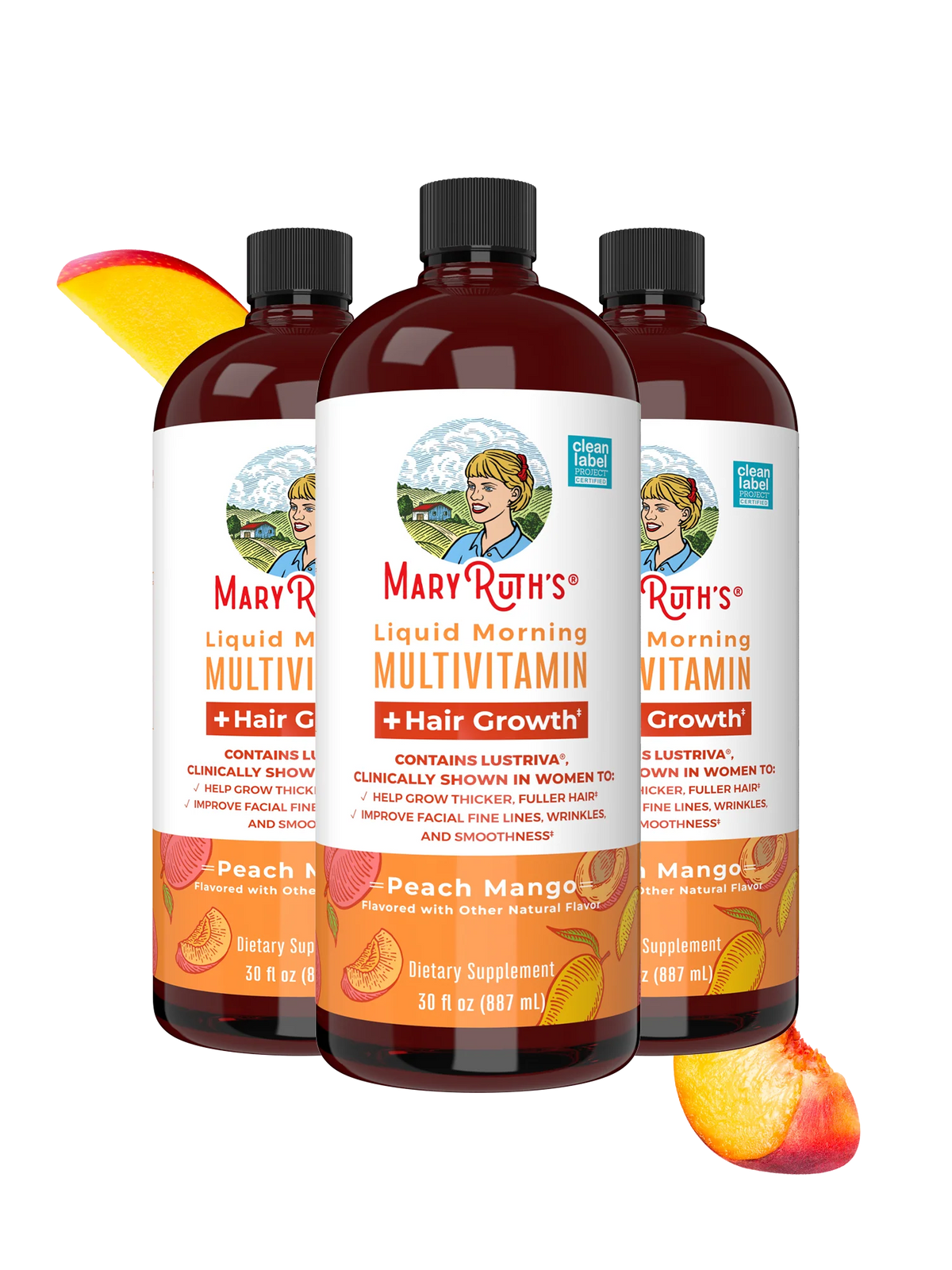 Liquid Morning Multivitamin + Hair Growth