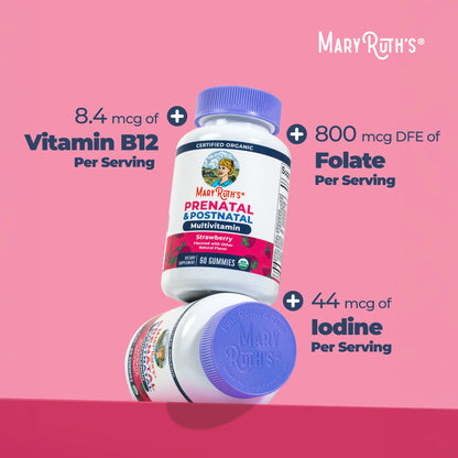 Organic Prenatal & Postnatal Multivitamin Gummies