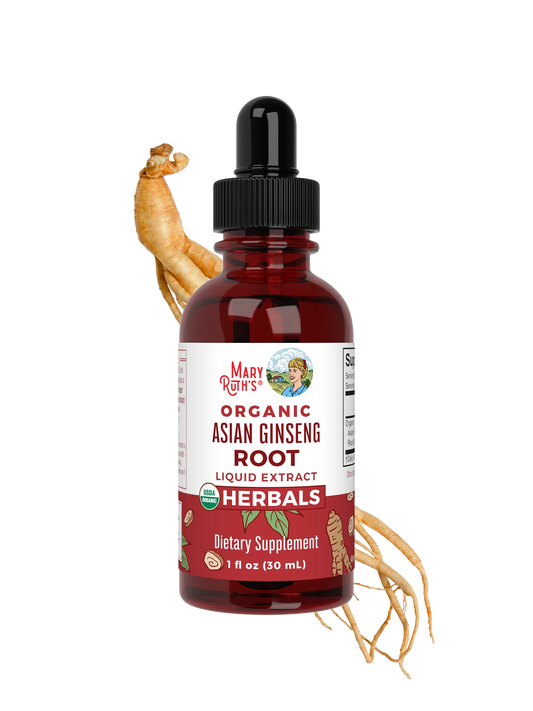 Asian Ginseng Drops, Org, 1 oz