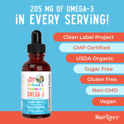 Infant & Toddler Omega-3 Liquid Drops