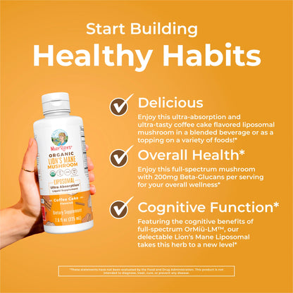 Organic Lion's Mane Liposomal