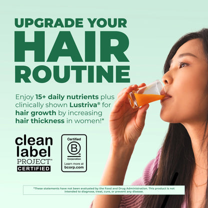Liquid Morning Multivitamin + Hair Growth