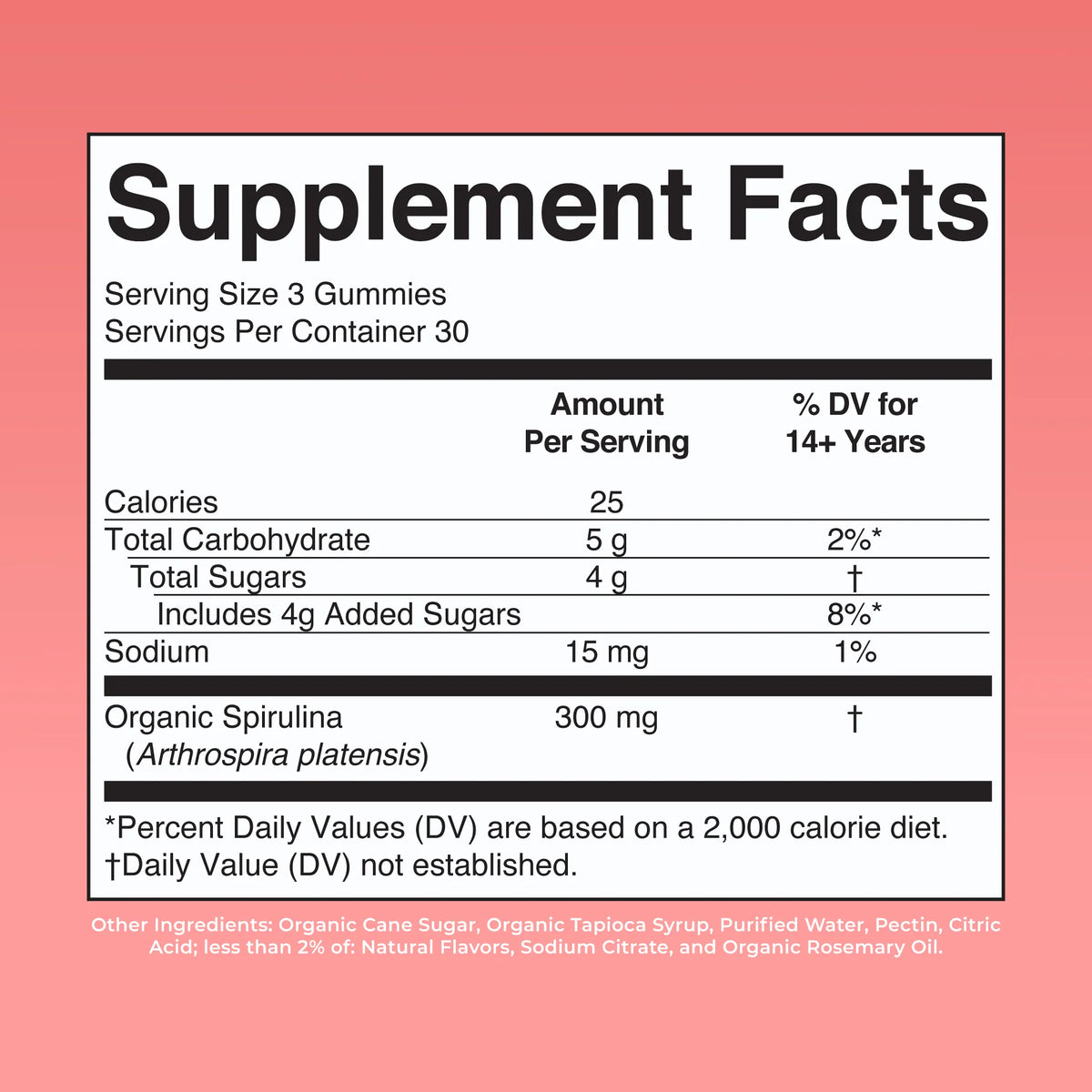 Spirulina Gummies