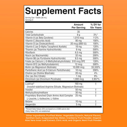 Liquid Morning Multivitamin + Hair Growth
