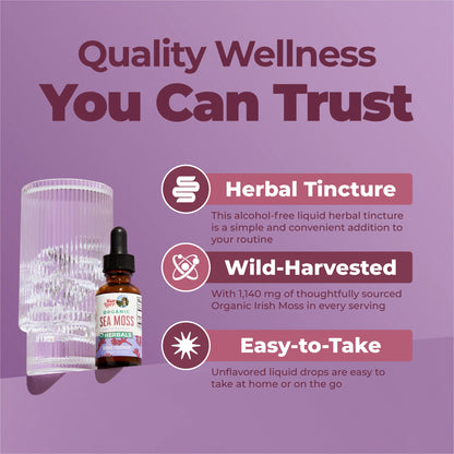 Organic Sea Moss Liquid Drops