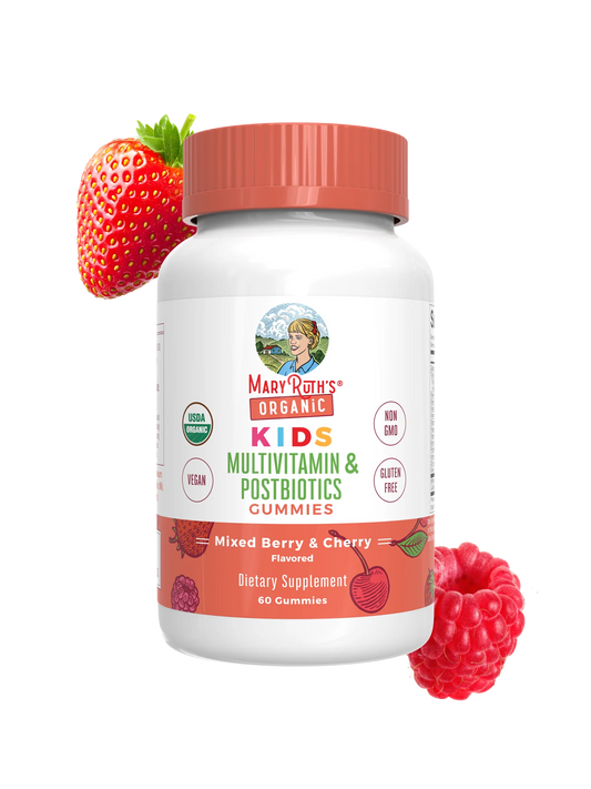 Organic Kids Multivitamin + Postbiotics Gummies