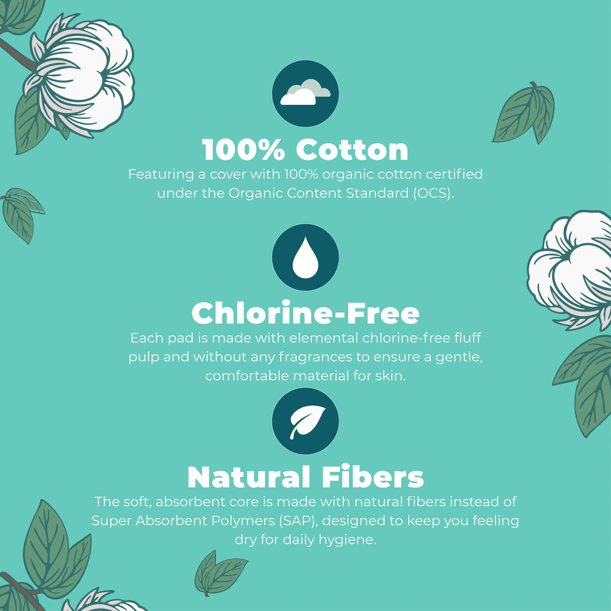 Organic Cotton Cover Liners