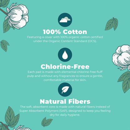 Organic Cotton Cover Liners