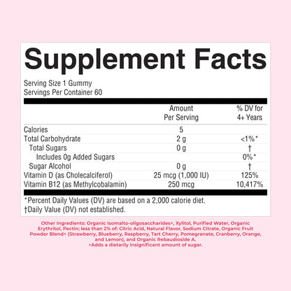 D3 + B12 Gummies