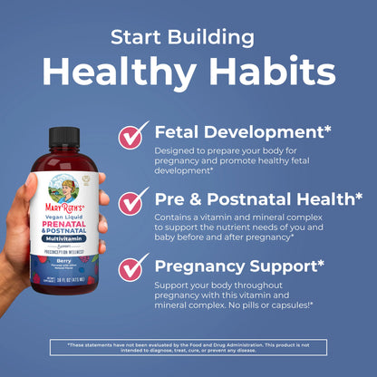 Prenatal & Postnatal Liquid Multivitamin