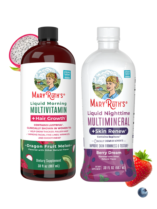 AM & PM Routine + Hair Growth & Skin Support