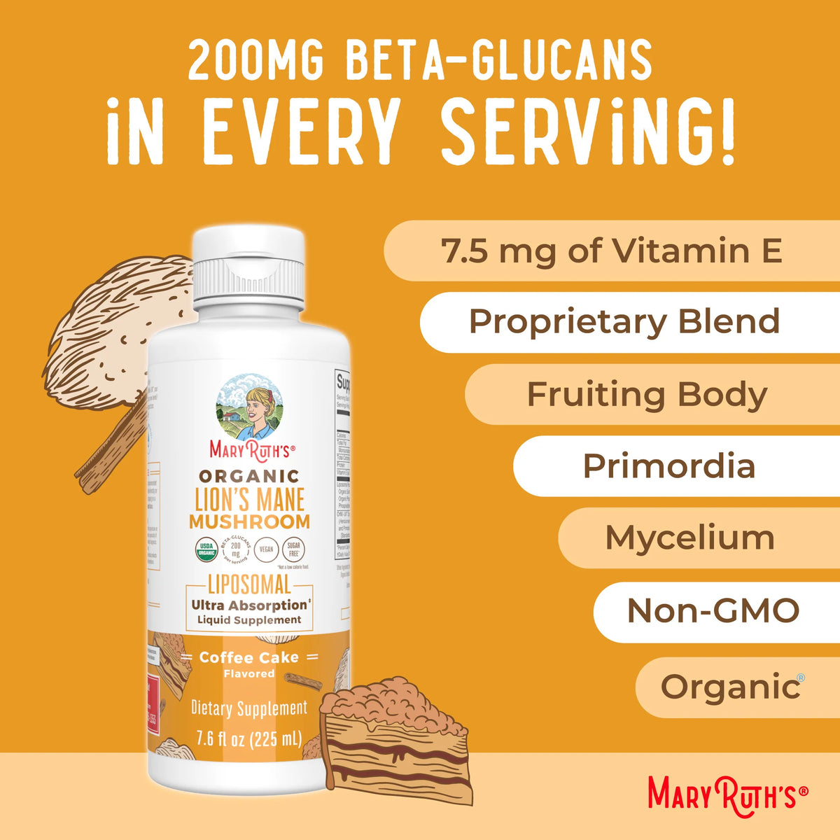Organic Lion's Mane Liposomal