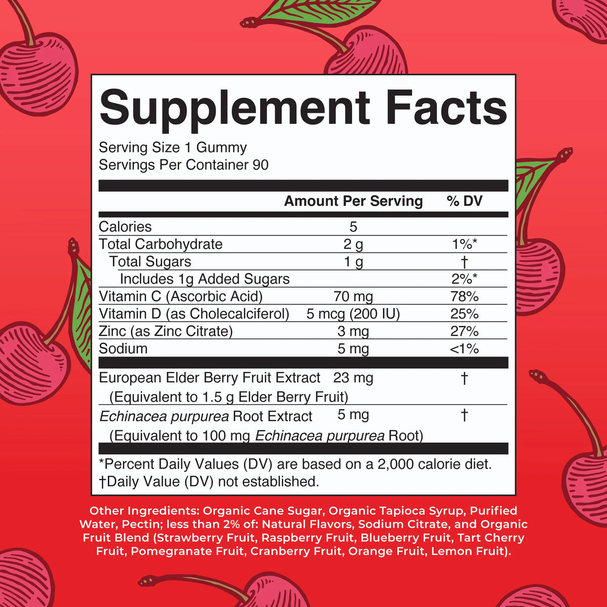 Sugar Free Immunity Gummies