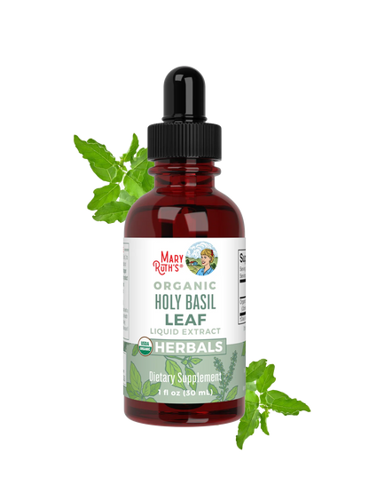 Organic Holy Basil Leaf Liquid Drops