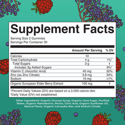 Organic Kids Immunity Gummies