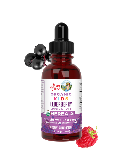 Organic Kids Elderberry Liquid Drops