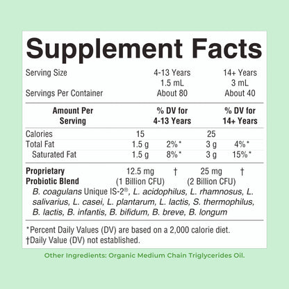 Organic Liquid Probiotic