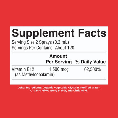 Methyl B12 Organic Spray