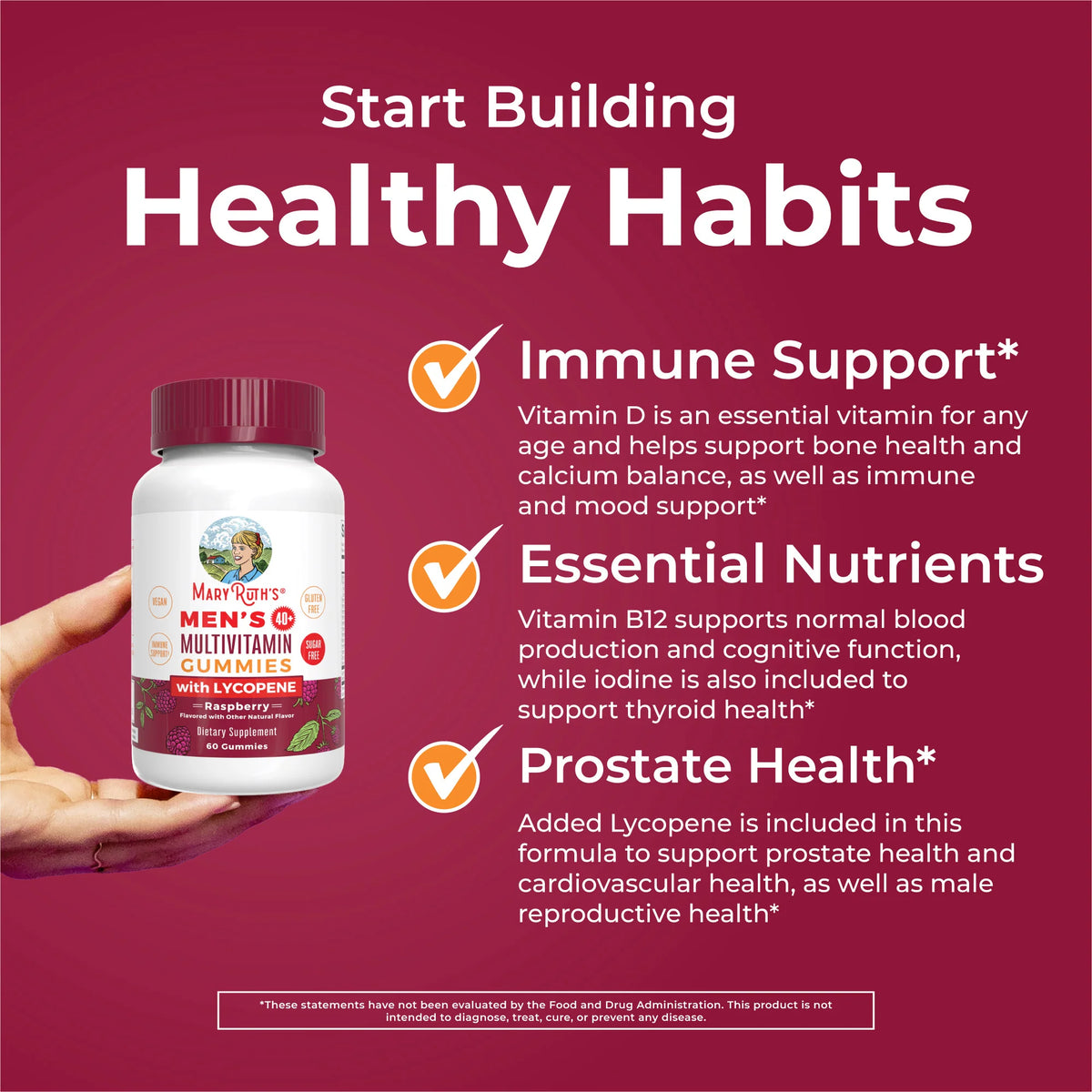 Men’s 40+ Multivitamin Gummies