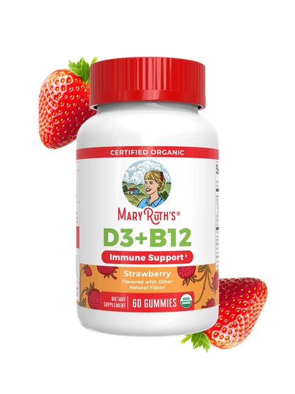 Organic D3+B12 Gummies