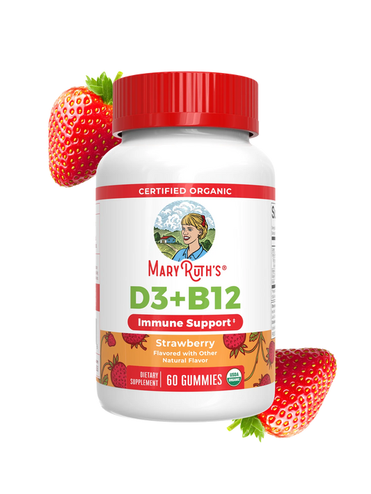 Organic D3+B12 Gummies