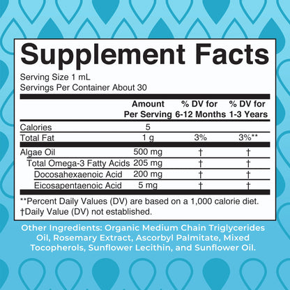 Infant & Toddler Omega-3 Liquid Drops