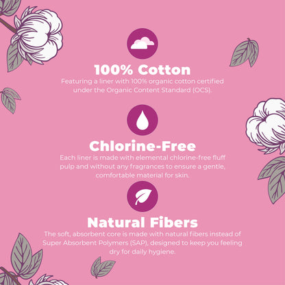 Organic Cotton Cover Liners