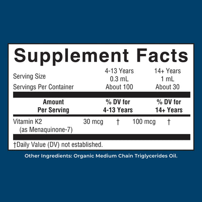 K2 (MK7) Organic Drops