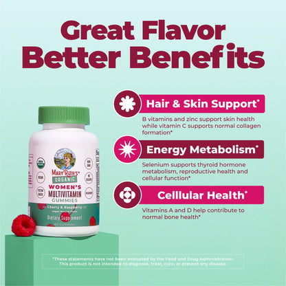 Organic Women's Multivitamin Gummies