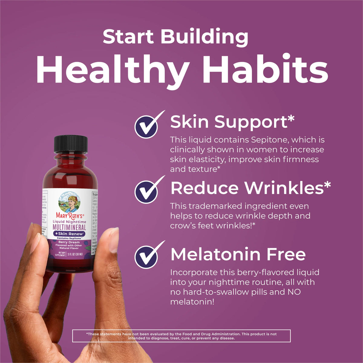 Liquid Nighttime Multimineral + Skin Renew