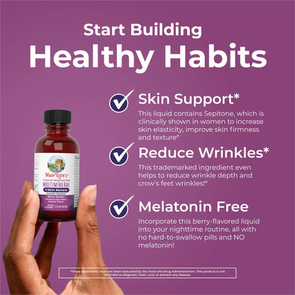 Liquid Nighttime Multimineral + Skin Renew