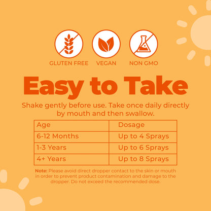 Organic D3 + K2 Spray
