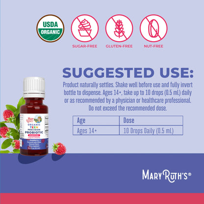 Organic Teen Precision Probiotic Digestive Liquid Drops