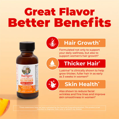 Liquid Morning Multivitamin + Hair Growth