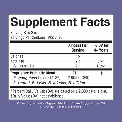 Organic Kids Liquid Probiotic