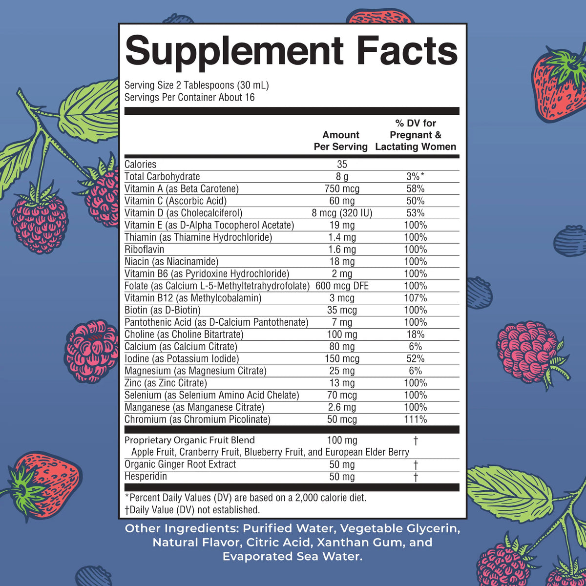 Prenatal & Postnatal Liquid Multivitamin