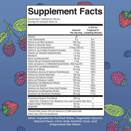 Prenatal & Postnatal Liquid Multivitamin