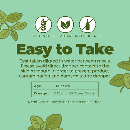 Organic Oil of Oregano Liquid Drops