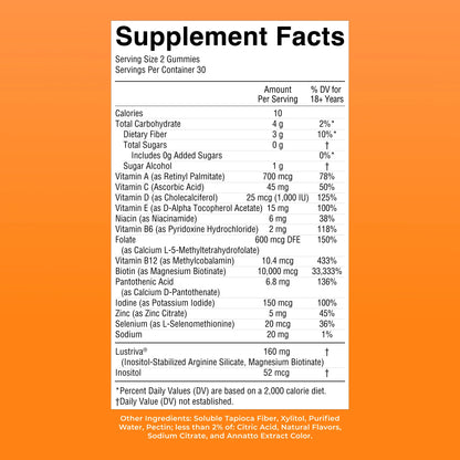 Multivitamin + Hair Growth Gummies