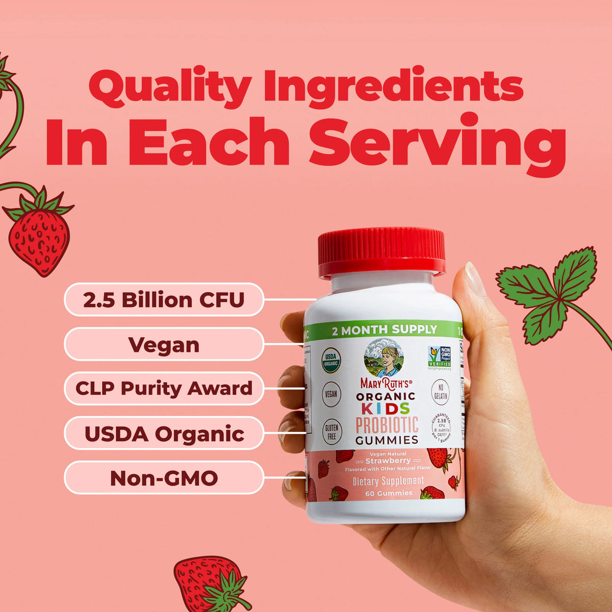 Organic Kids Probiotic Gummies