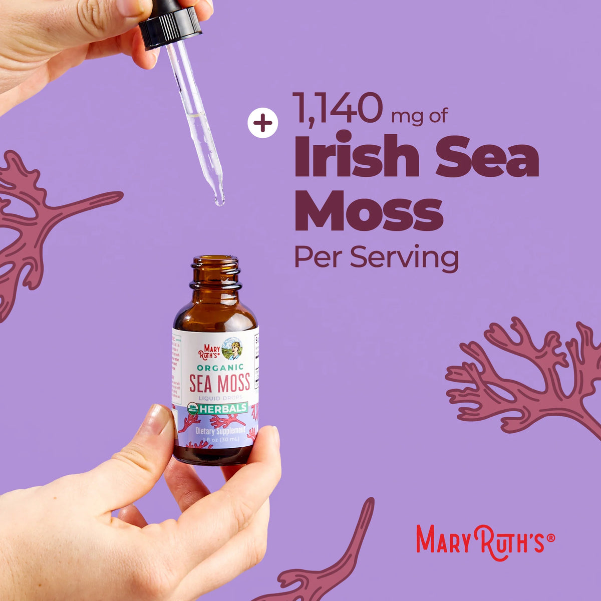 Organic Sea Moss Liquid Drops